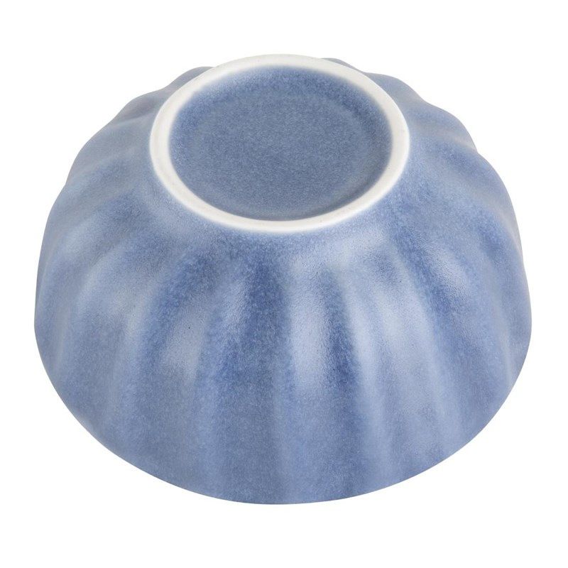 Olympia Corallite tiefe Schalen - Blau 105 mm (12er-Set)
