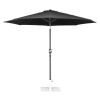 Bolero Sevilla Rund Parasoll 3M Diameter Svart