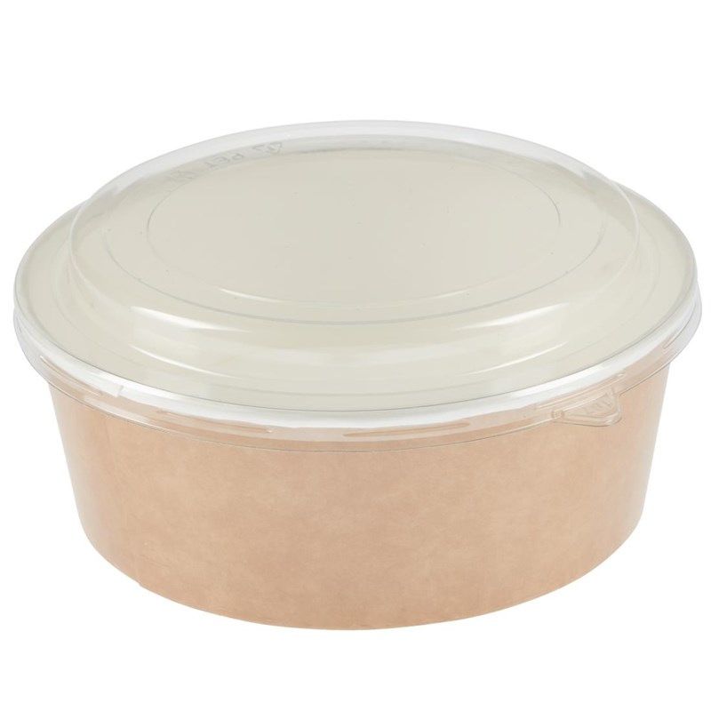 Colpac Cajas de ensalada reciclables con tapa (150 piezas)