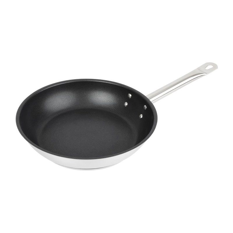 Vogue Teflon anti-aanbak RVS koekenpan - 24cm