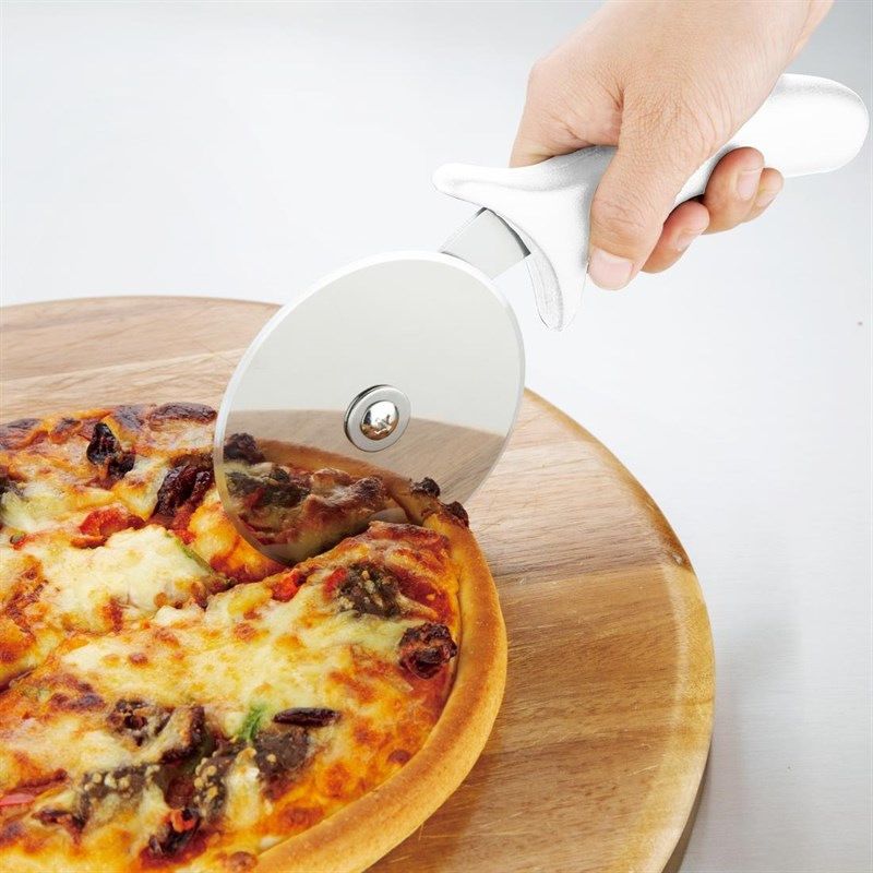 Hygiplas Pizzakniv i Rostfritt St&aring;l Vit 10cm