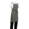 Southside Soutside katoenen halterschort khaki