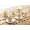 Platos de Fondant Olympia Amarillo Lim&oacute;n - 135 mm (6 piezas)