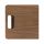 Securit Menu de la gamme Walnut Planche &agrave; d&eacute;couper avec reliure &agrave; anneaux