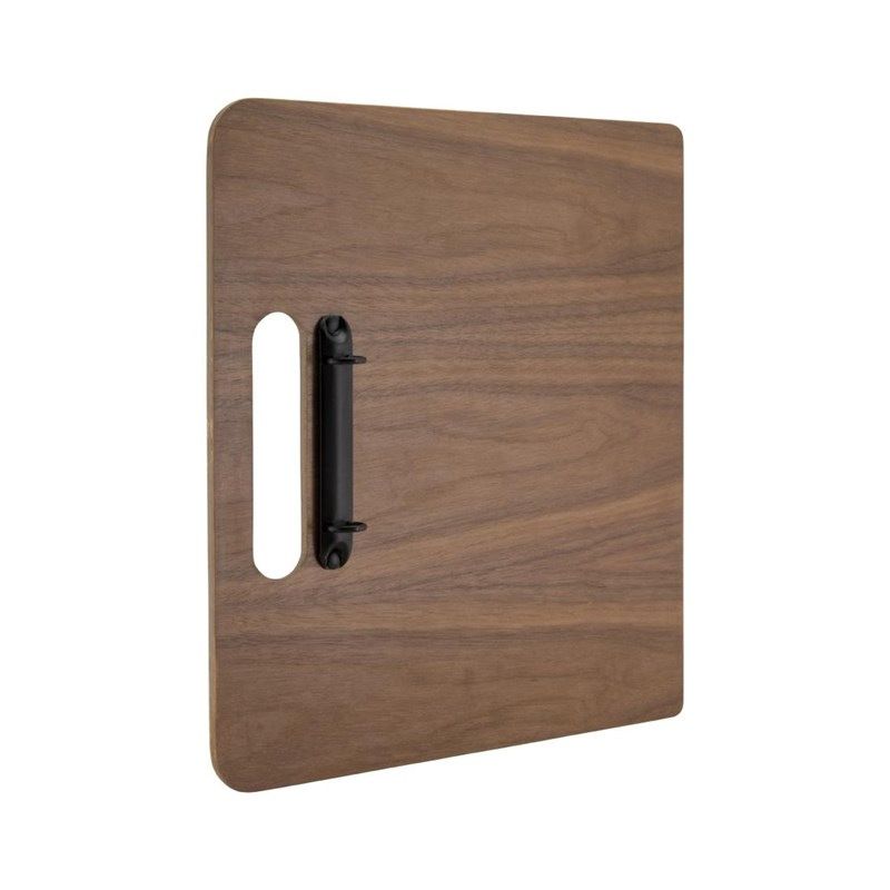 Securit Menu de la gamme Walnut Planche &agrave; d&eacute;couper avec reliure &agrave; anneaux