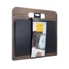 Securit Menu de la gamme Walnut Planche &agrave; d&eacute;couper avec reliure &agrave; anneaux