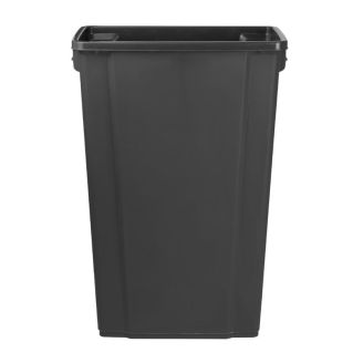 Jantex Poubelle &eacute;troite noire 80 L