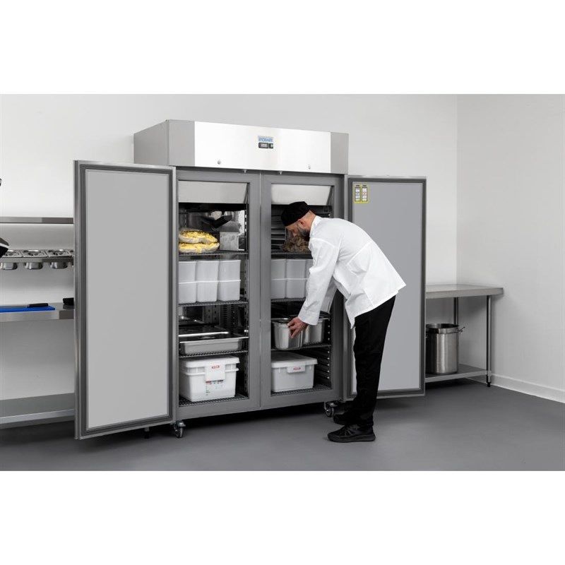 Polar U-Serie Gefrierschrank mit Doppelt&uuml;r - UA033 - 1400 l
