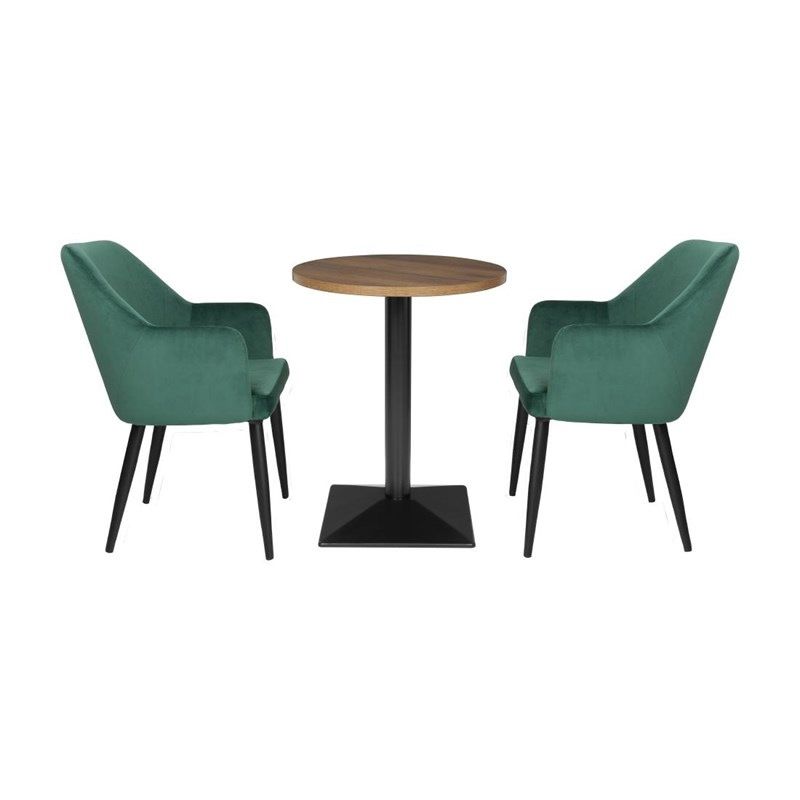Bolero Komplet rundt bord 600 mm