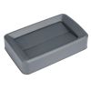 Tapa gris Jantex para papeleras estrechas - 60/80 litros