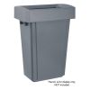 Tapa gris Jantex para papeleras estrechas - 60/80 litros