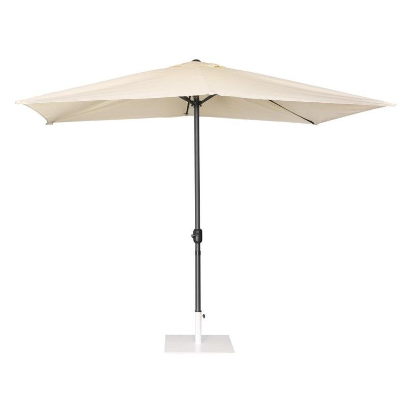 Bolero Sevilla quadratischer Sonnenschirm 2x3m Creme