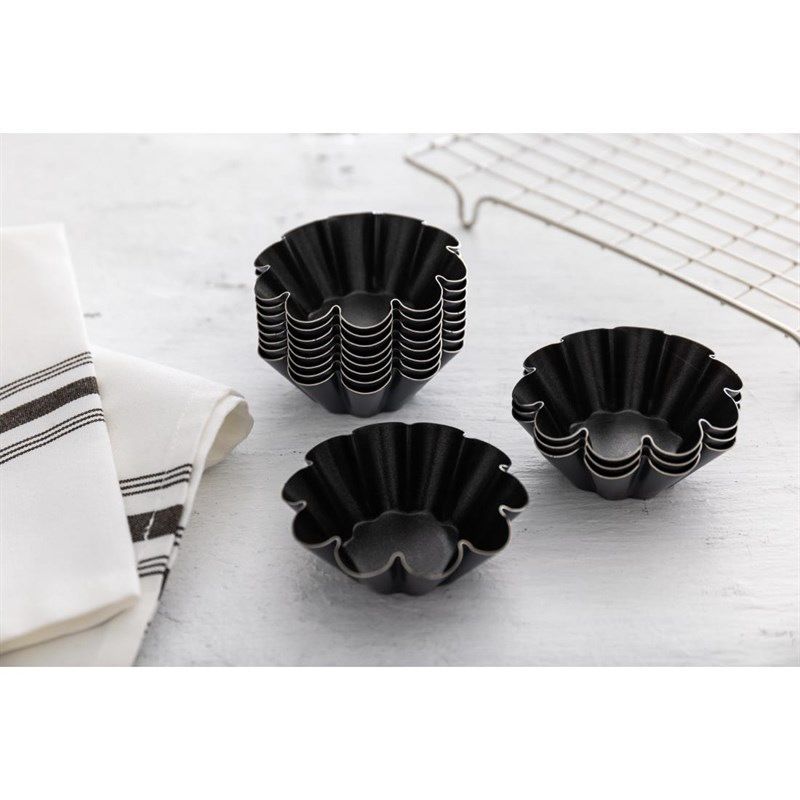 Matfer Bourgeat non-stick mini briocheform 7,5 cm (12 stycken)