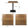 Bolero Table carr&eacute;e compl&egrave;te 700 mm