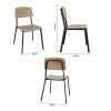 Bolero Beaufort Wooden Dining Chairs (2 pieces)