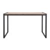 Bolero Industrielt barbord lavet af st&aring;l og akacie, 1800x900mm