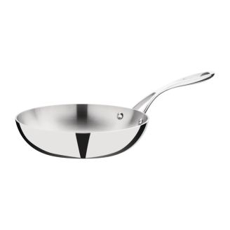 Vogue Tri-Wall stainless steel frying pan 200mm