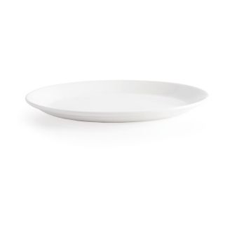 Churchill Whiteware Ovala Tallrikar Vita - 30,5 cm (12 stycken)
