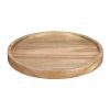 Olympia Panneaux ronds en bois d'acacia olympique, 200 mm (D)