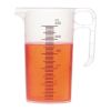 Pro-Measures m&auml;tkanna i polypropylen - set - 250 ml, 500 ml och 1 l