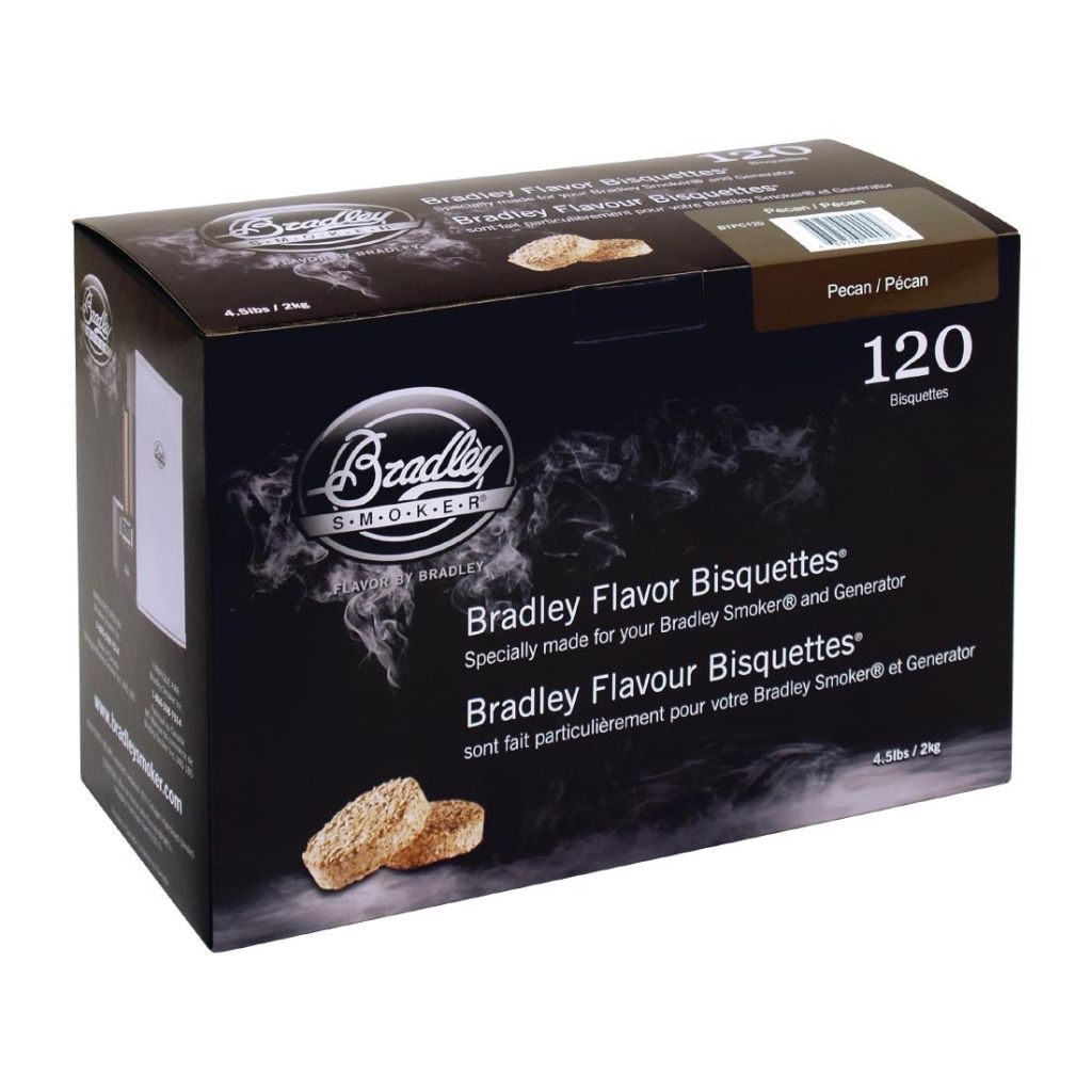 Bradley Galletas de nuez para ahumar (paquete de 120)