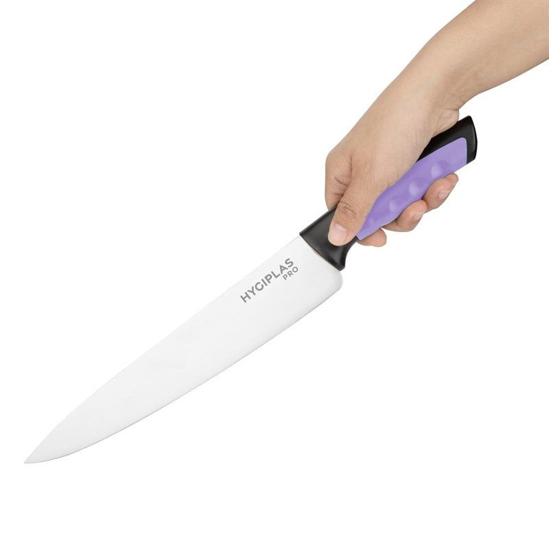 Hygiplas N&oacute;ż szefa kuchni Pro fioletowy 25cm