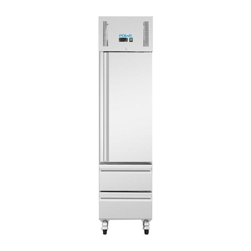 Polar G系列GN冰箱，单门双抽屉 - 180升 - UA112