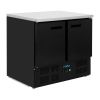 Polar G-Serie 2-t&uuml;rige K&uuml;hlwerkbank, schwarz - 257 Liter - PG022