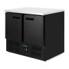 Polar G-Serie 2-t&uuml;rige K&uuml;hlwerkbank, schwarz - 257 Liter - PG022