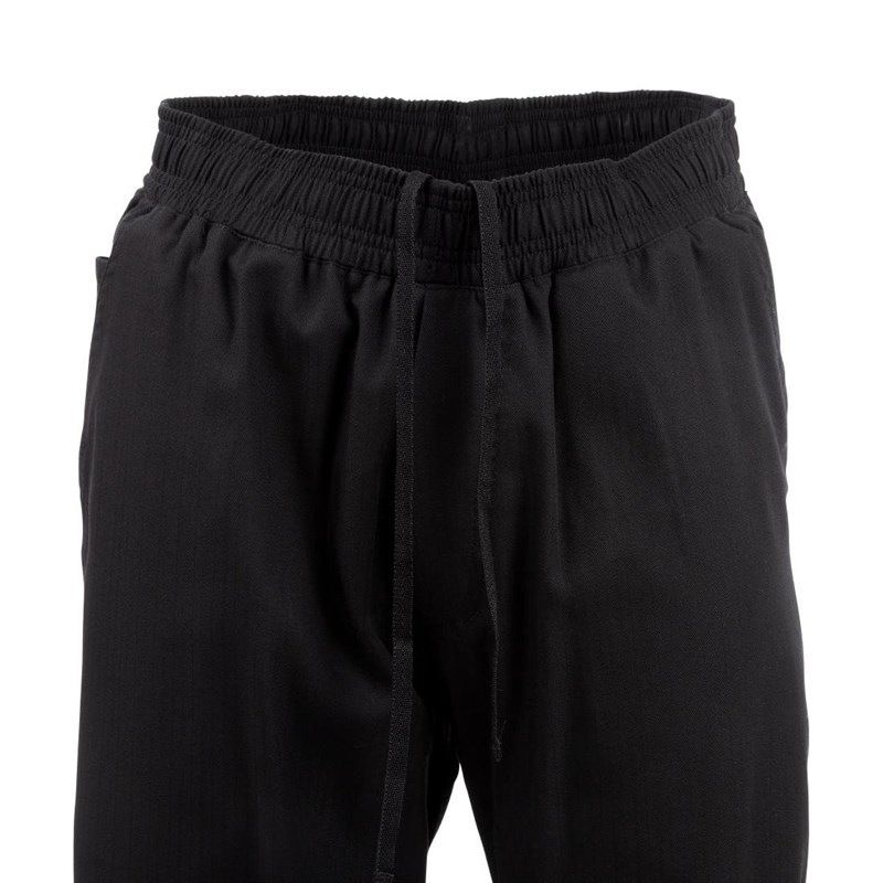 Pantalon de chef unisexe noir ample Chef Works - Taille M