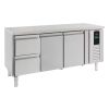 COMBISTEEL 700 refrigerated workbench 2 doors 2 drawers