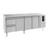 COMBISTEEL 700 refrigerated workbench 3 doors 2 drawers