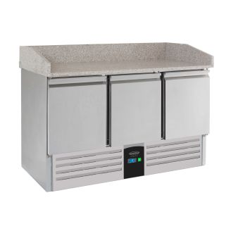 COMBISTEEL Pizza workbench 3 doors