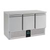 COMBISTEEL &Eacute;tabli r&eacute;frig&eacute;r&eacute; &agrave; 3 portes