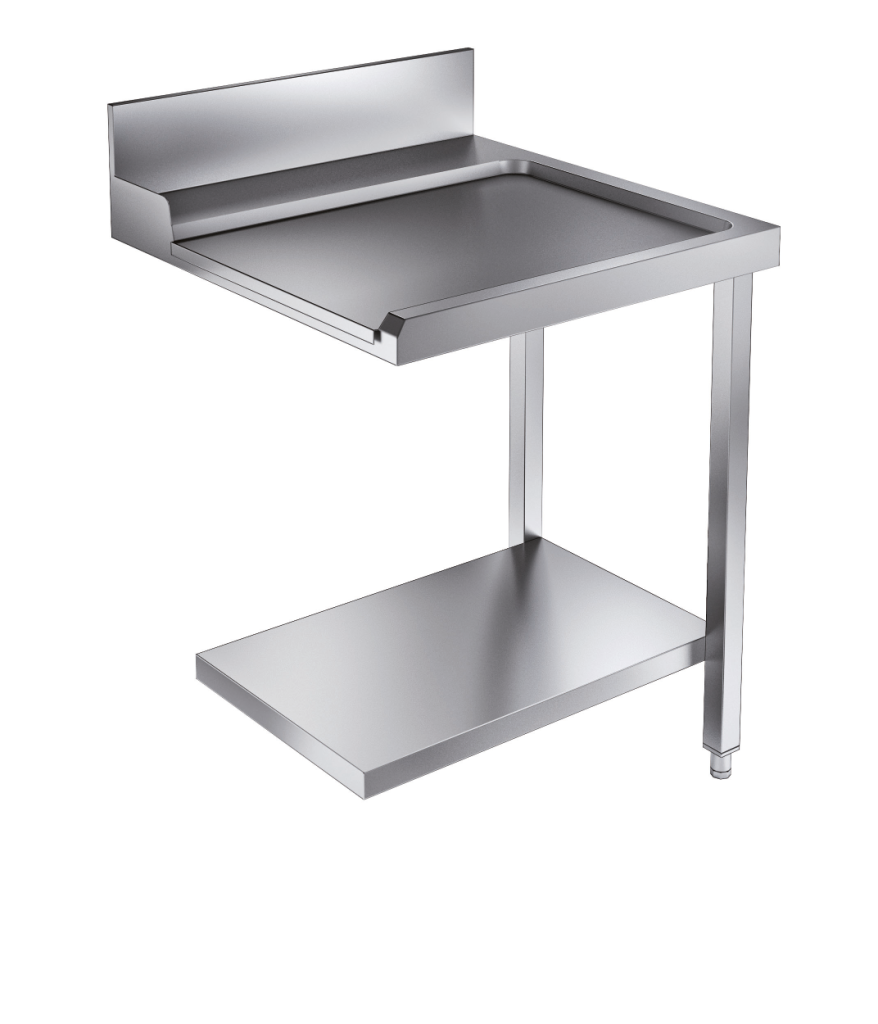COMBISTEEL Utmatningsbord botten 700 h&ouml;ger