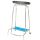 Soporte para bolsas de basura Combisteel con pedal