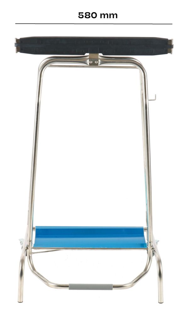 Soporte para bolsas de basura Combisteel con pedal