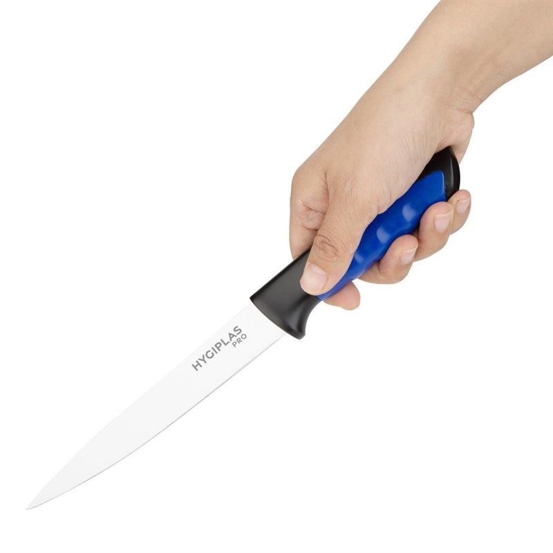 Hygiplas N&oacute;ż do filetowania Pro niebieski 15cm