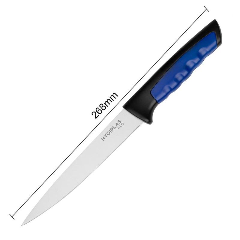 Hygiplas N&oacute;ż do filetowania Pro niebieski 15cm