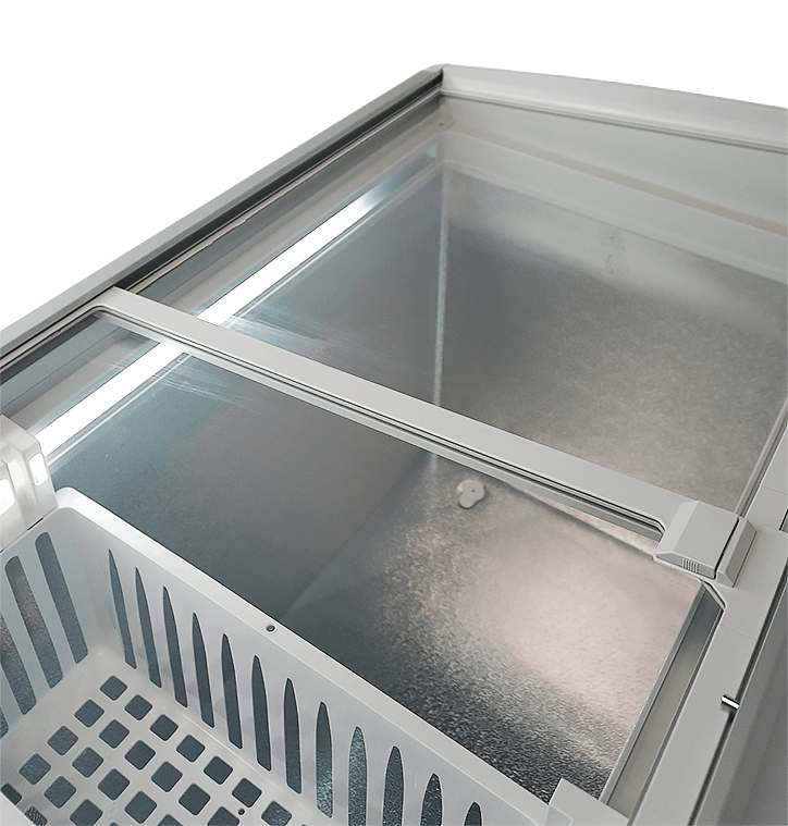 COMBISTEEL Puerta de cristal del congelador lotte-396