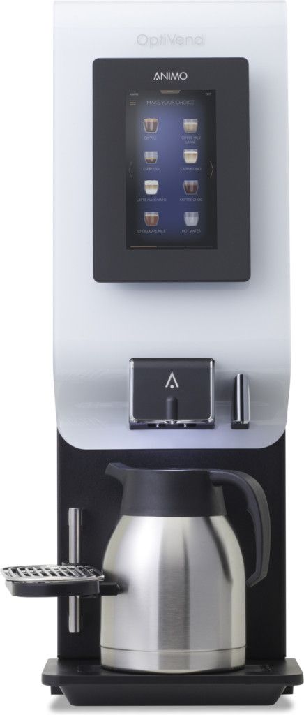 Animo OptiVend 11s TS Touch wit - 1 instantcanister