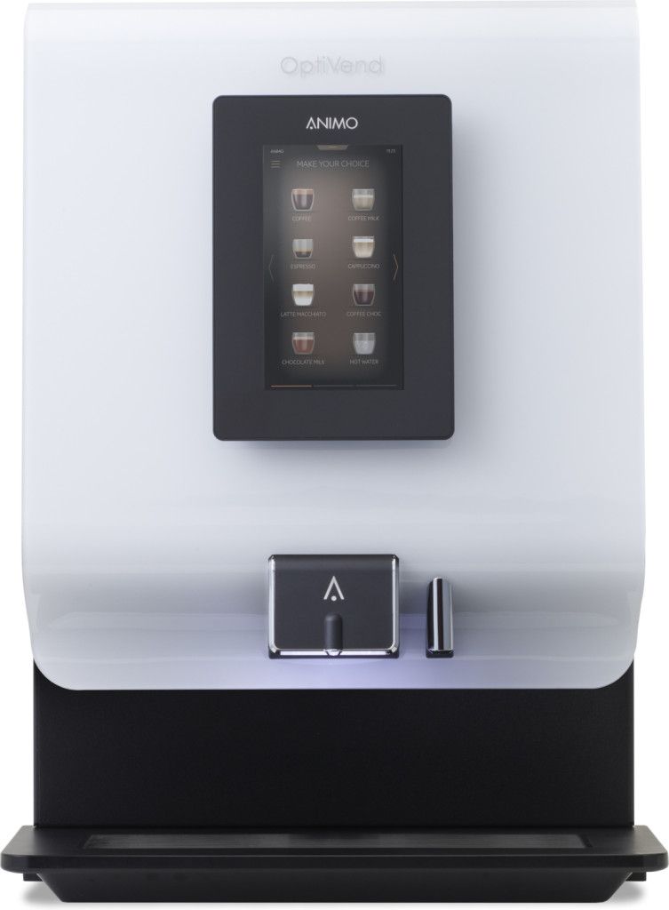 Animo OptiVend 32 Touch wit - 3 instantcanisters, 2 mixers