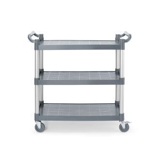 AmerBox serveringsvagn i polypropen med 3 hyllplan - 1010x500x(H)960mm
