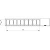 Diamond Estructura refrigerada gn 9x1/4, con ventana recta