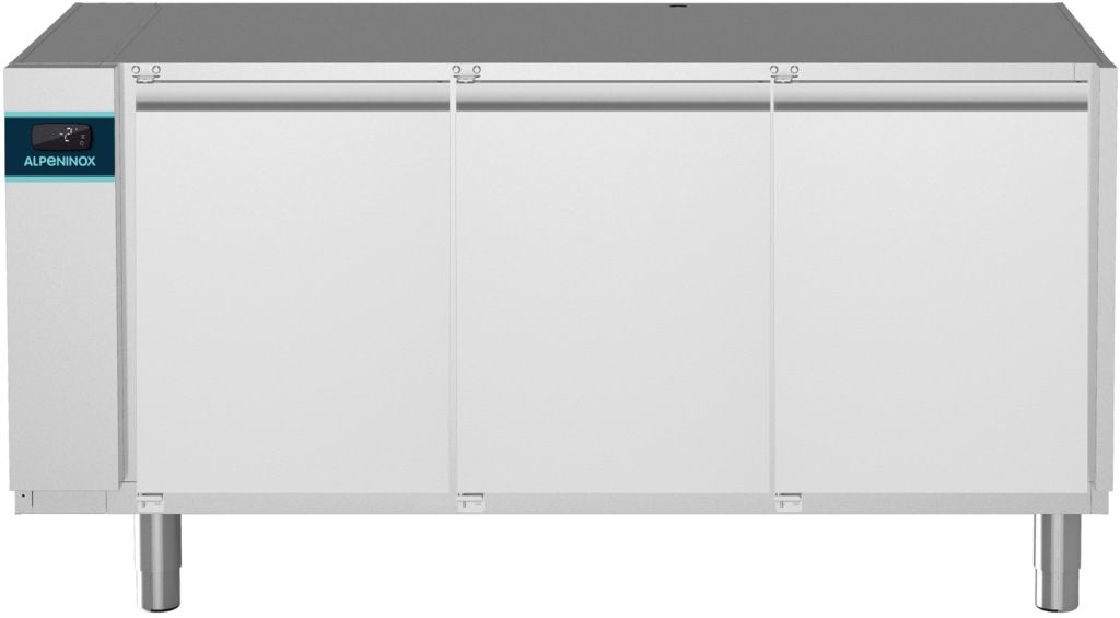 NordCap refrigerated workbench, 3 compartments CLO 650 3-7001