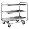 B.PRO 4 Ruedas Giratorias con Freno Galvanizadas