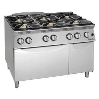 Bartscher Gasfornuis 900 6 branders GBO