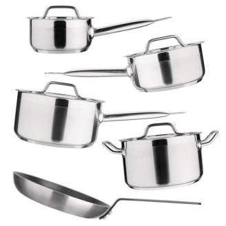 Vogue Nisbets Essentials Cook Like A Pro 5-Delige Pannenset
