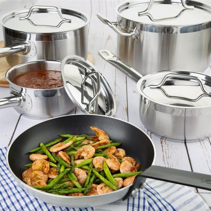 Vogue Nisbets Essentials Cook Like A Pro 5-Delige Pannenset