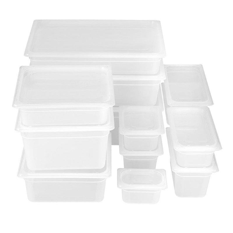 Nisbets Essentials Polypropylen Gastronorm l&aring;g 1/6